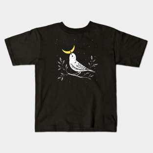 Moon Bird Kids T-Shirt